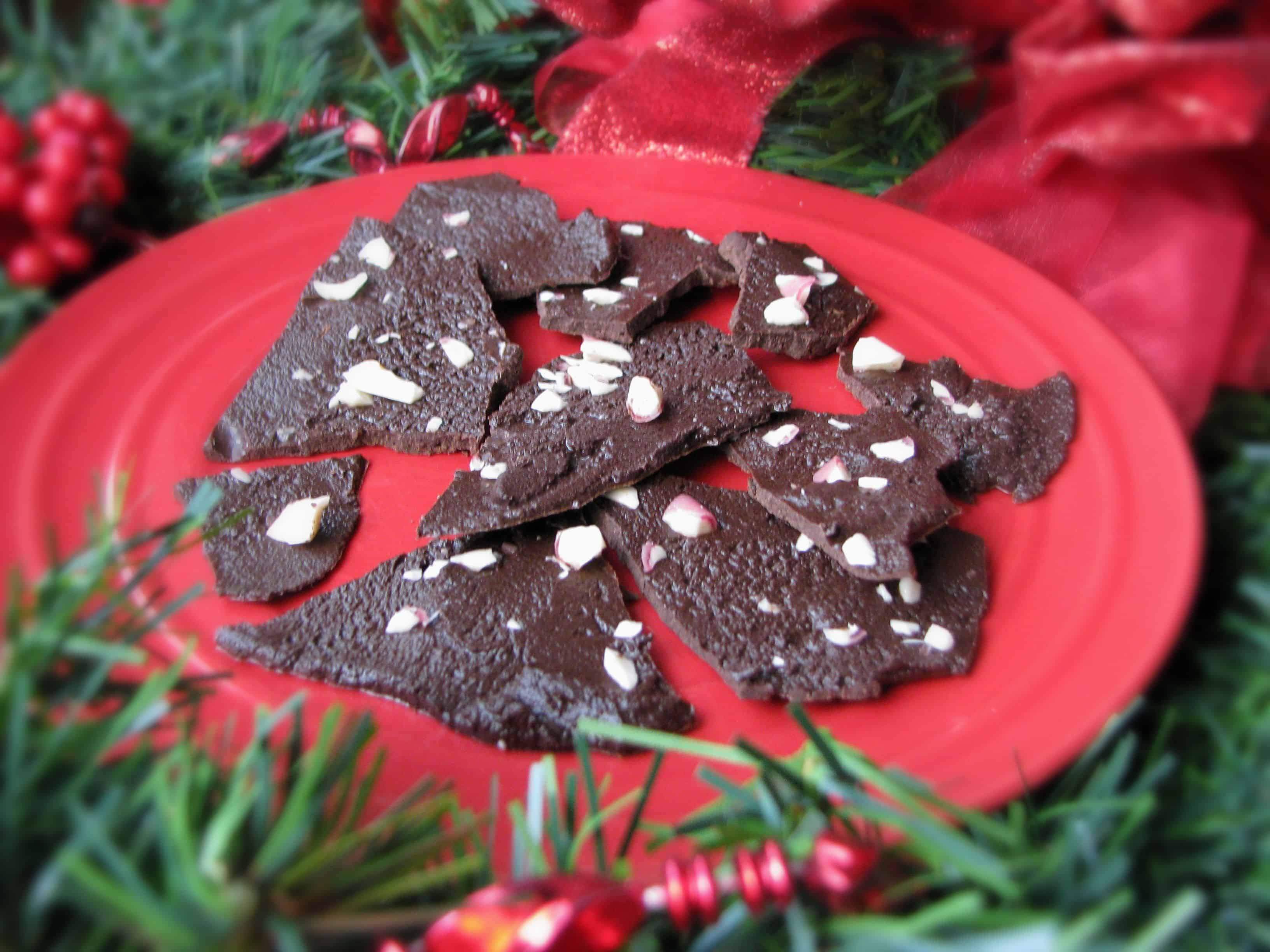 Protein-Packed Candy Cane Bark Recipe