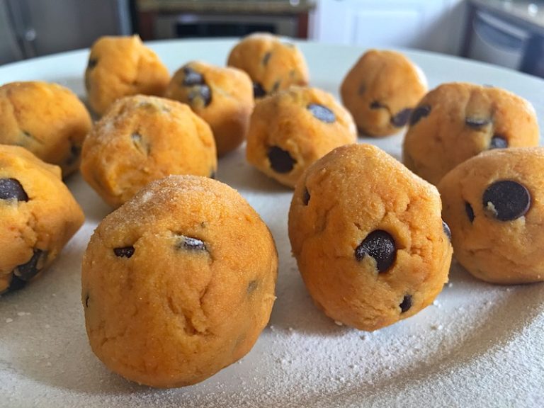 Pumpkin Protein Cookie Dough Balls Recipe