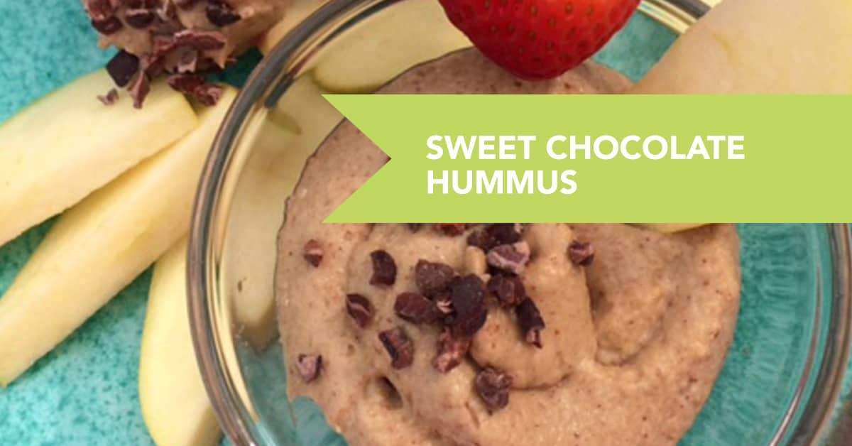 Sweet Chocolate Hummus Recipe